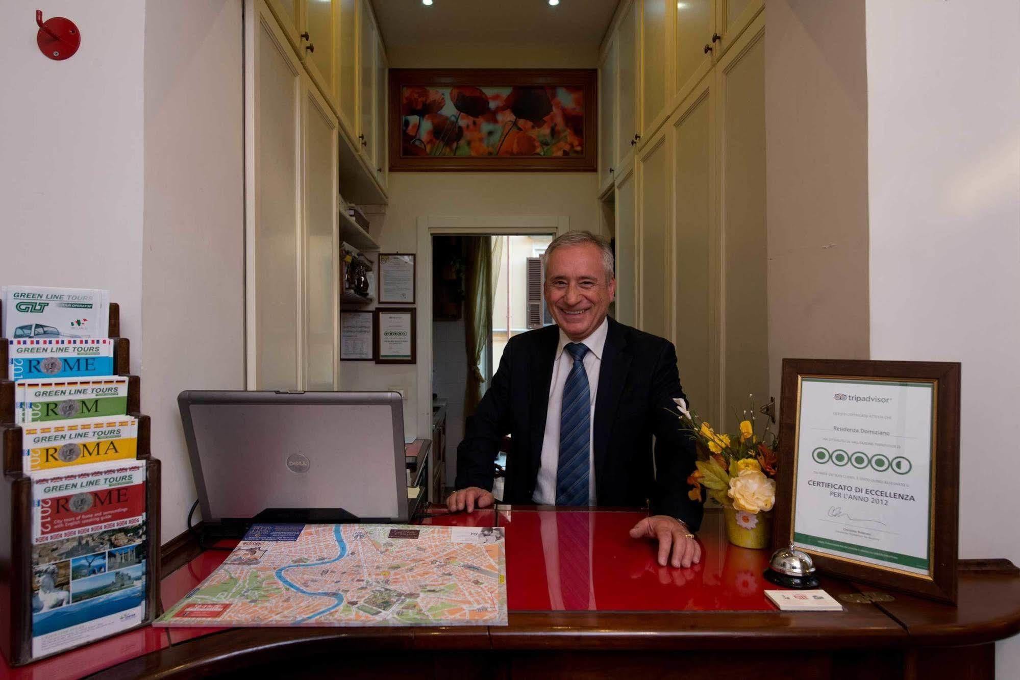 Acomodação com café da manhã  Residenza Domiziano Roma